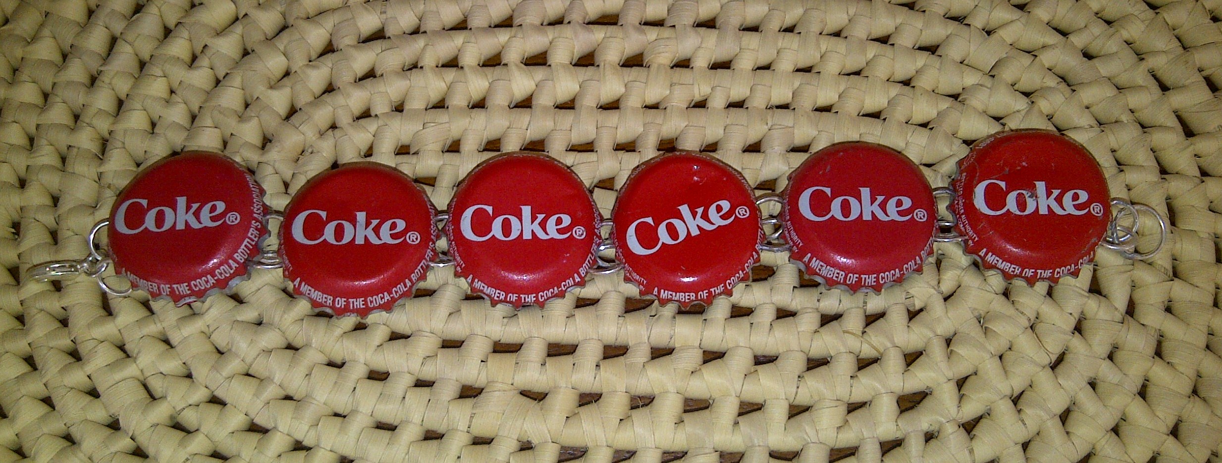 Coca-Cola Bottle Cap Bracelet